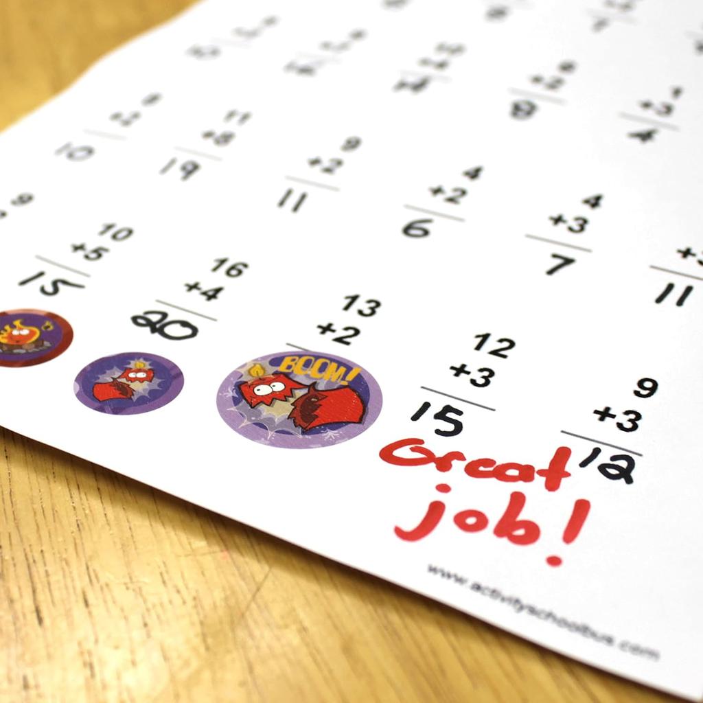 Dr. Stinky's Scratch N Sniff Stickers Favorite Candy 15-Pack- Blow Pop, Tootsie Roll Pop, Tootsie Roll, Dots, Fluffy Stuff, Charleston Chew, Sugar