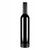Szklana Butelka Kryształ 500 Ml Czarna Elegancka Na Alkohol Wódkę Prezent