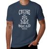 Family Cruise Squad 2023 Vacation Vintage Tshirt Basic Solid Color Short Sleeve Tshirt