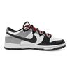 Nike Кроссовки Dunk Brocade Saddle Reflecting Snow, Коробка для сердца, Износостойкие, Низкие, Для скейтборда, Унисекс, Черный Серый HF5441-100(Команда773--)