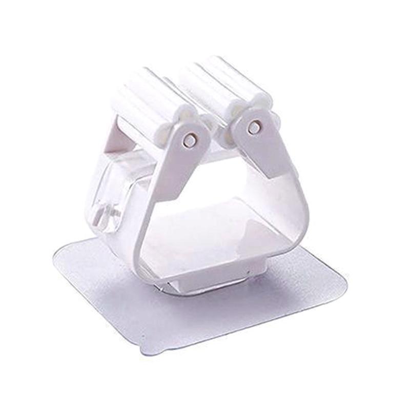 Wall Mounted Mop Clip Brushbroom Holder Rack Seamless Hook Bathroom