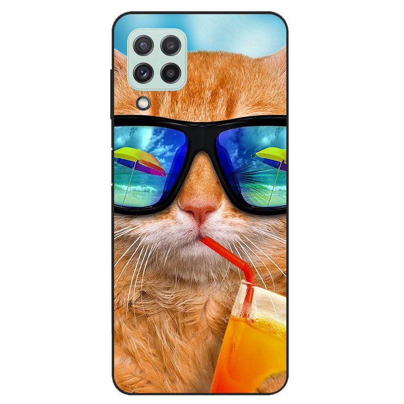 Чехол для Samsung Galaxy M22 M32 4G, задняя крышка для телефона Samsung M22, мягкий чехол для Samsung M32 4G M 22 32, силиконовый бампер 6,4 дюйма