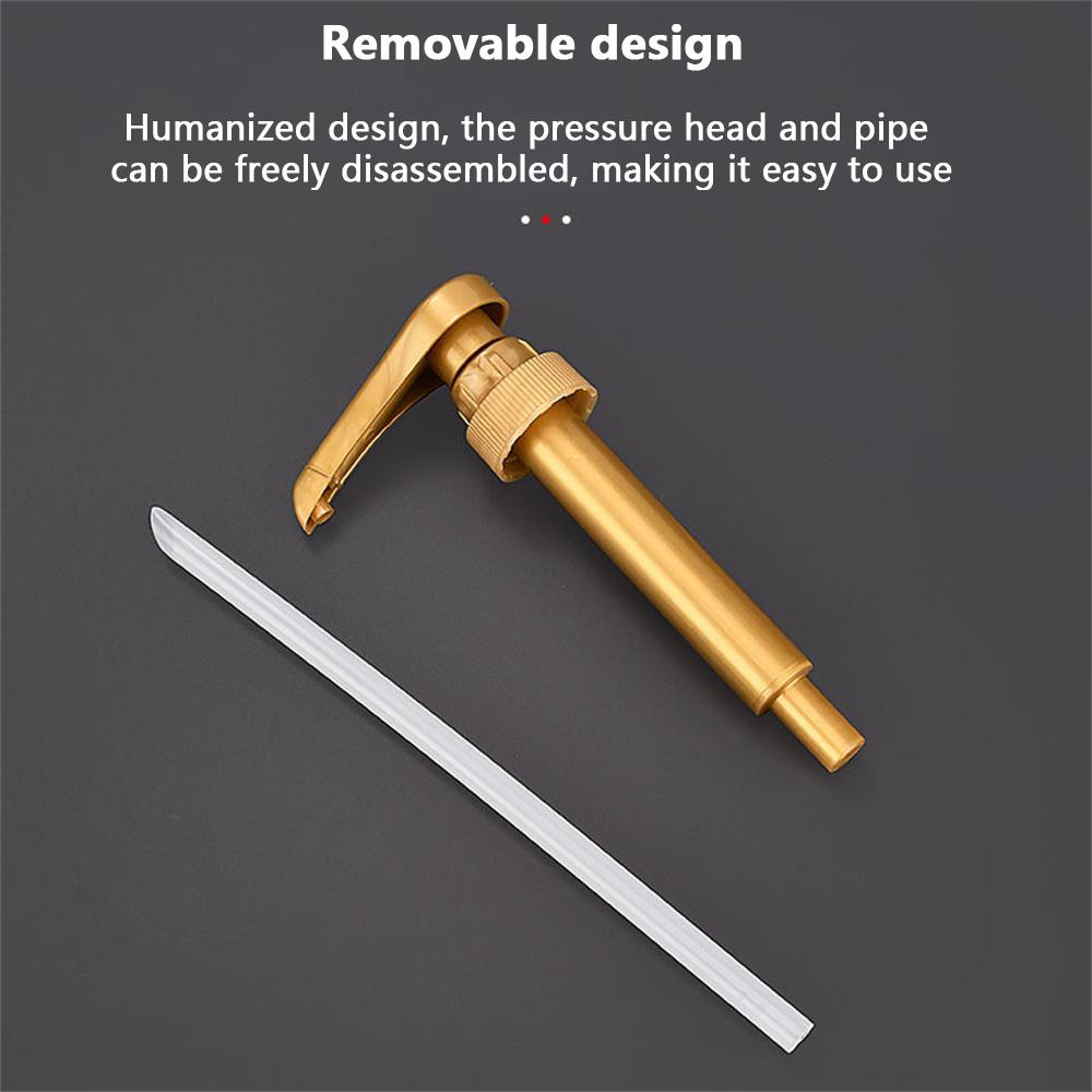 1Pcs 750ml Universal Dispenser Syrup Pump Black Liquid Dispenser For Syrup 10Ml Juice Bottle Dispenser Pump