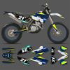 PowerZone Полный комплект Графические фоны Наклейки Комплект для HUSABERG 2013-2014 FE 390 450 570-TE250 300 -FX450-FS570