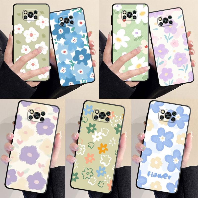 Силиконовый матовый чехол для Samsung Galaxy S21 S22 S20 Note 20 Ultra 10 Plus 8 9 S23 S22 Ultra 5g Note20 S20 с милым цветочным чехлом