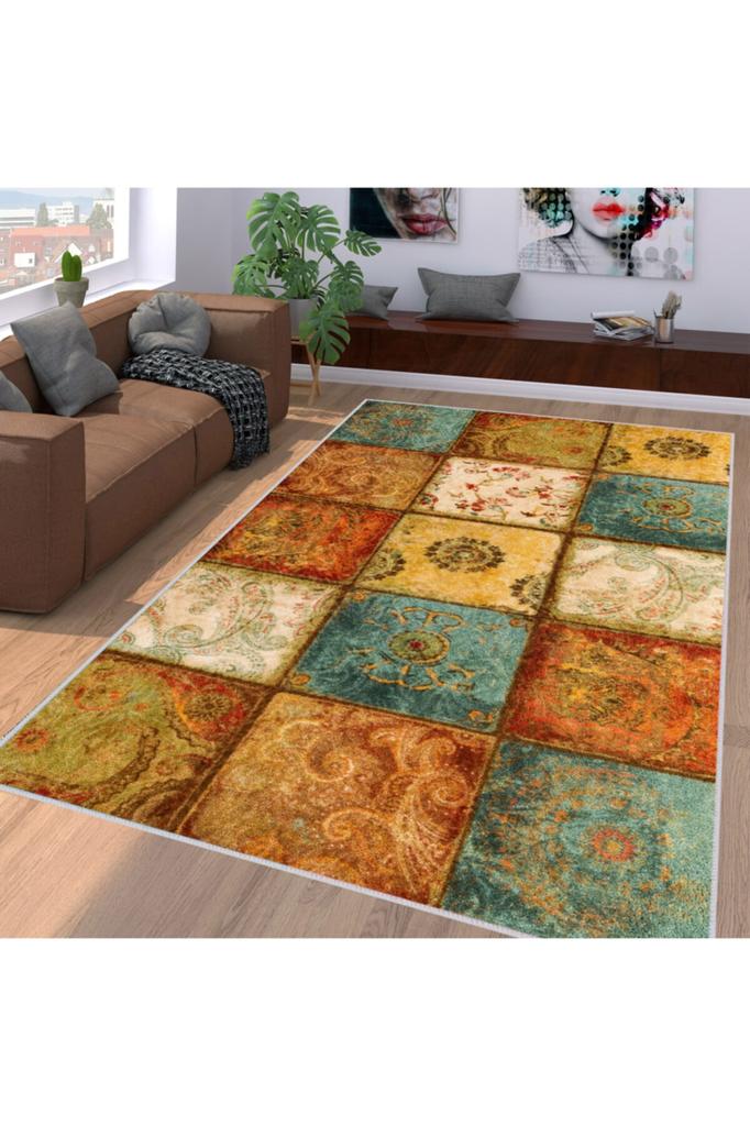 Eliana Home Моющийся ковер с принтом LNA1196