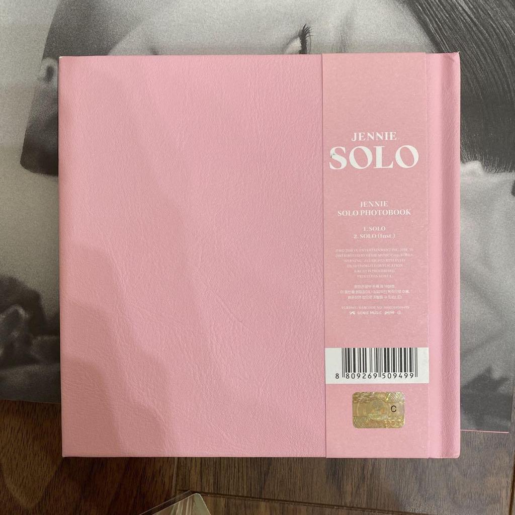 [USED] Jennie Solo Trading Card Lenticular Blackpink Fan Club