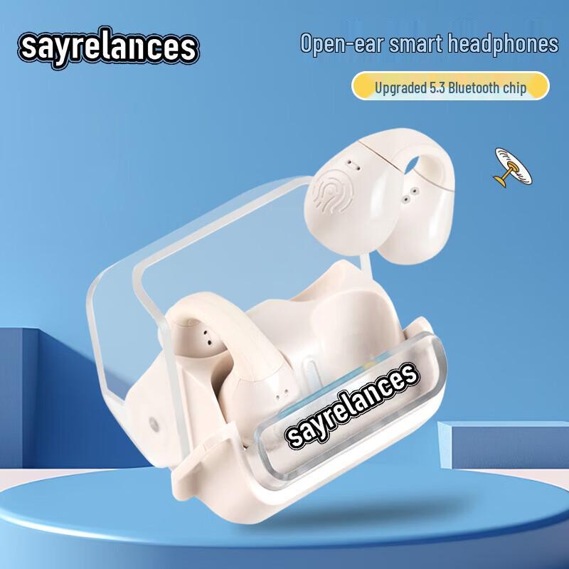 Беспроводные спортивные наушники-клипсы Sayrelances Sound A20 с костной проводимостью