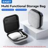 Portable Storage Bag Coin Purse Earphone/USB/Data Cable Storage Case Digital Storage Bag for Wireless Earbuds Headphones Case