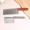 Нержавеющая сталь Волнистый нож для нарезки картофеля Волнистое лезвие Картофелерезка Для приготовления овощных чипсов Кухонный инструмент для готовки