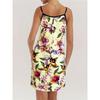 Women's Summer Dress Casual Printed Loose Suspender Short Dress