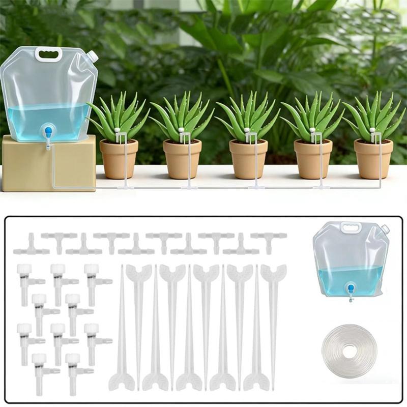Big Size 10L Plant Water Bag With Regulator For Efficient Garden Moisturizing