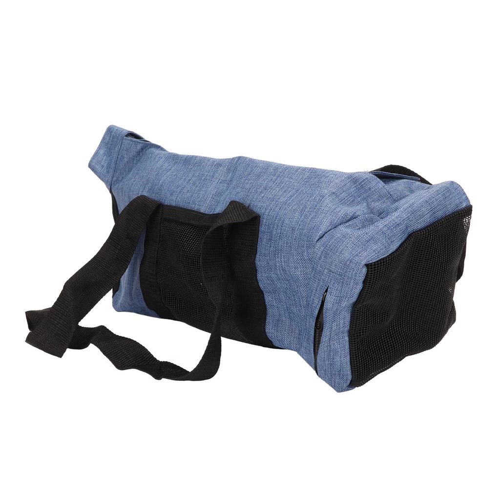 Cat Grooming Carry Bag Adjustable Neck Circumference Breathable Foldable Portable Pet Bathing Bag