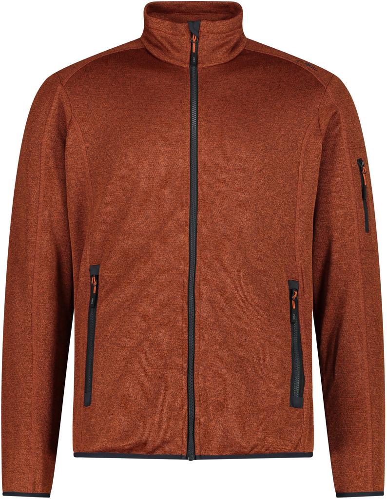Куртка CMP Knit-Tech-Fleece Mesh (30H5887) Fleece Jacket Man Jacket (30h5887-08ct) ruggine-antracite