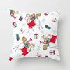 40/45/50/60cm Christmas Cushion Cover Christmas Ornament Home Christmas New Year Gift Pillow Case