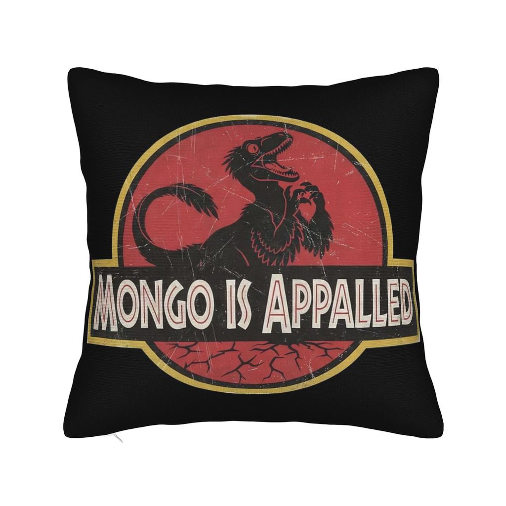 Mongo Is Appalled Pillowcase Printed Polyester Cushion Cover Decorative Dungeon Crawler Carl Throw Pillow Case Cover Home Zipper