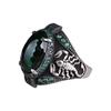 Personality Retro Punk Emerald Scorpion Men's Ring