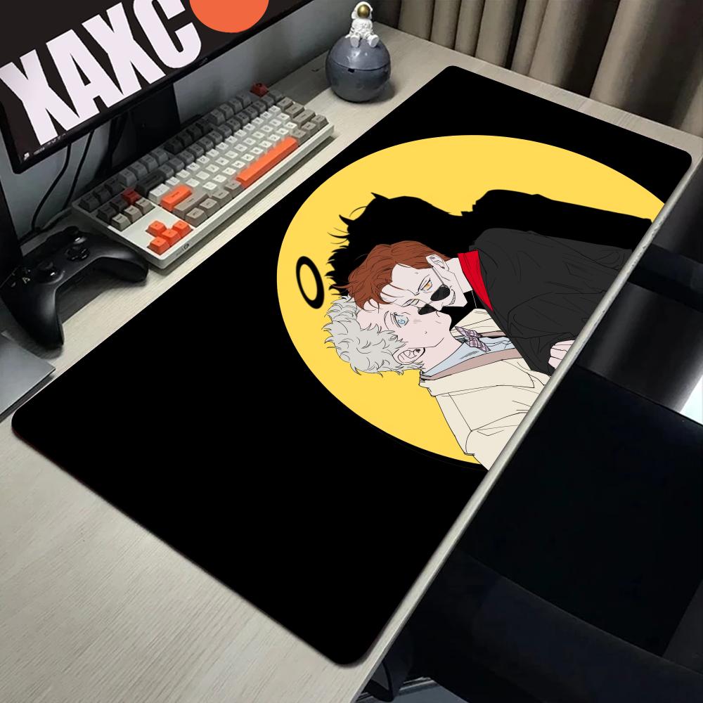 Mouse Omens Pad Good Cartoon Lockedge TV Large Gaming Pad Computer Gamer Keyboard Mat Desk Mousepad PC Desk Pad