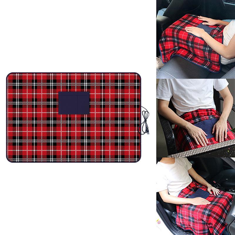 Электрическое одеяло наколенники маленькое электрическое одеяло с подогревом одинарное теплое покрытие для ног теплые грелки для ног USB теплые наколенники для ног