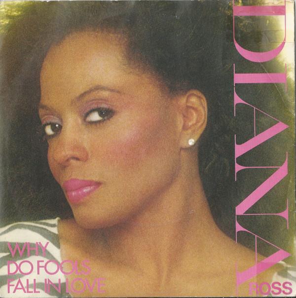 7-дюймовая пластинка DIANA ROSS Why Do Fools Fall In Love CL226 Capitol Records 1981 UK SoulFunk Б/у