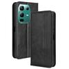 For Infinix Note 50x 5G Leather Case Wallet Stand Retro Texture Phone Cover