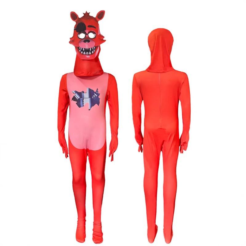 Kids Halloween Costume Set Bear Role Play Outfit Party Stage Performance Ages 3-16