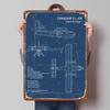Canadair CL 415 Seaplane Tinplate Signs Airplanes Poster Vintage Home Decor Items Custom Metal Sign for Wall Art Decoration Room