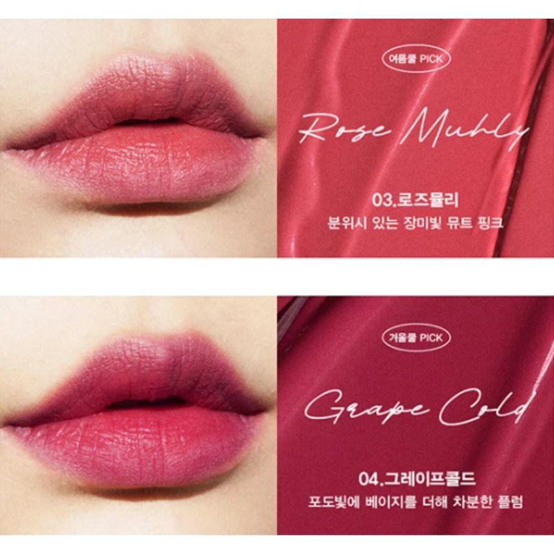 SON & PARK Arti Water Blur Tint 4.4g – Мягкий матовый увлажняющий тинт для губ