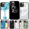 Чехол для телефона с рисунком по биологии и химии Для iPhone 17 Air 15 16 14 13 12 Pro Max 11 Pro Max Plus Coque Shell