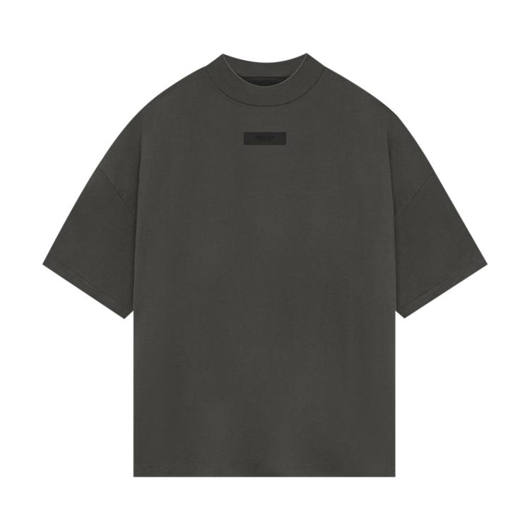 Fear of God Футболка Essentials с короткими рукавами, чернильные мужские топы, черные 125SP244190F