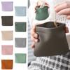 PU-Leather Pocket Cosmetic Bag Toiletry Pouch Waterproof Travel Makeup Bag
