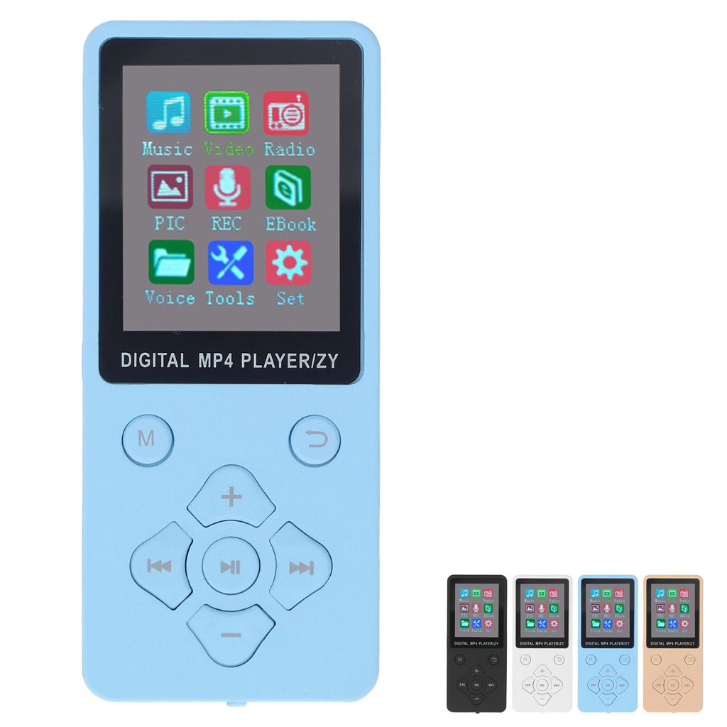 MP3 MP4 плеер Bluetooth 5.0 супер тонкий 1,8 дюймовый цветной экран 128G расширяемая память портативное видео