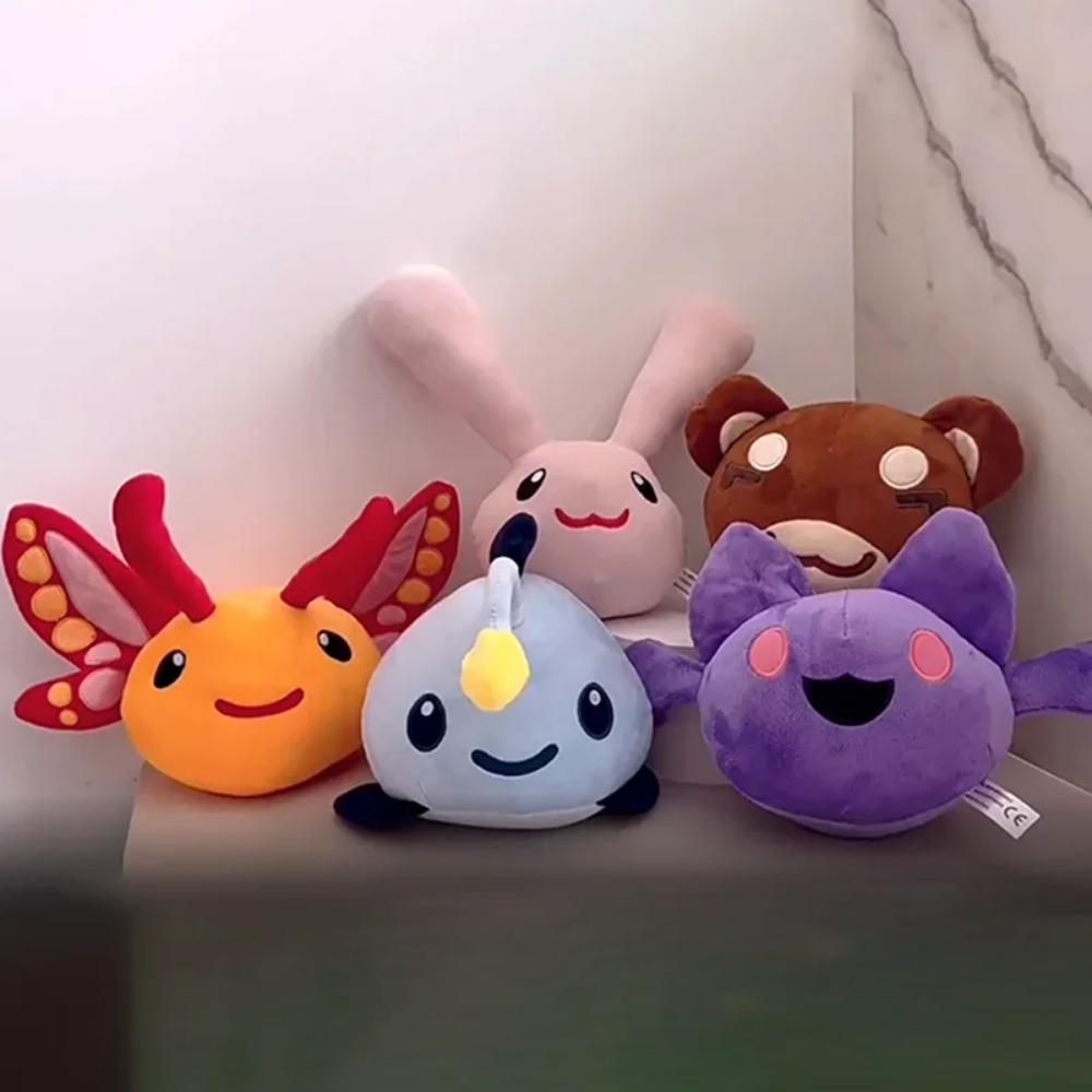 Аниме Slime Rancher 2 плюшевые игрушки Angler Batty Ringtail Flutter мягкая кукла мультяшное животное Peluche рождественский подарок на день рождения