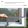 Grey mosquito net mesh, non perforated screen window self-adhesive, screen window mesh suitable for door and window curtain mesh