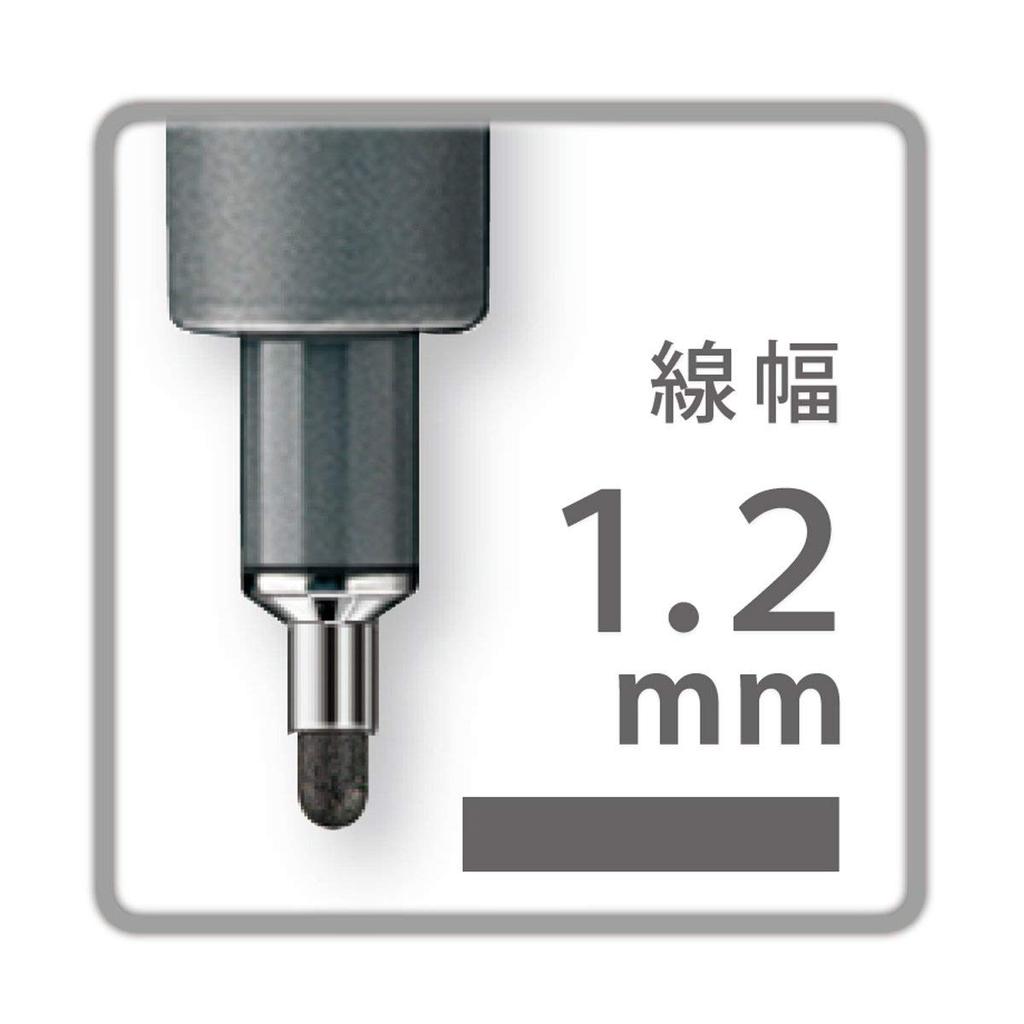 Staedtler Pigment 308 Liner, 1,2 мм, Черный, 12-9