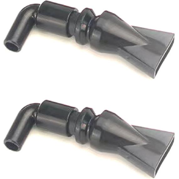Still Awake 2 Pcs Aquarium Pump Duckbill Nozzle,Water Outlet Return Pipe Fitting,Fish Tank Duckbill Sprinkler Aquarium Pump Flare Duckbill