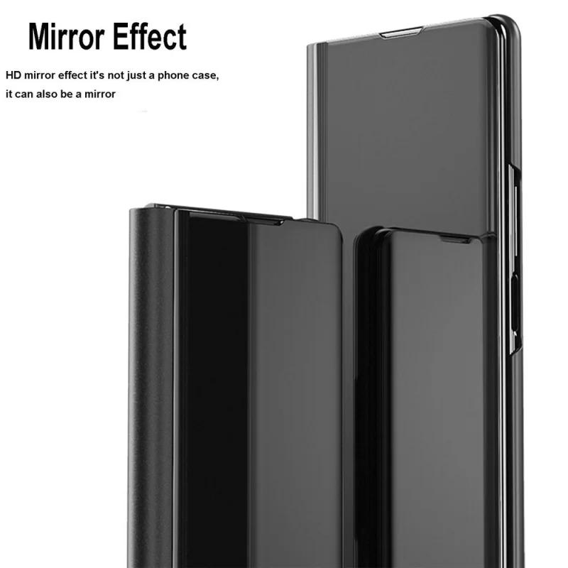 Чехол-книжка Smart View Mirror для OPPO Find N3, чехол-подставка, складной, противоударный, чехол, Fundas