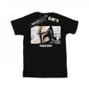 STAR WARS Mens The Mandalorian Profile Frame T-Shirt