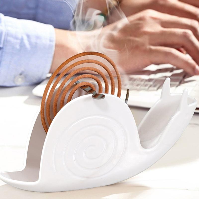 Держатель спирали от комаров Snail, подставка для спирали от комаров Snail, коробка для спирали от комаров для дома, украшение для дома, спальни, офиса