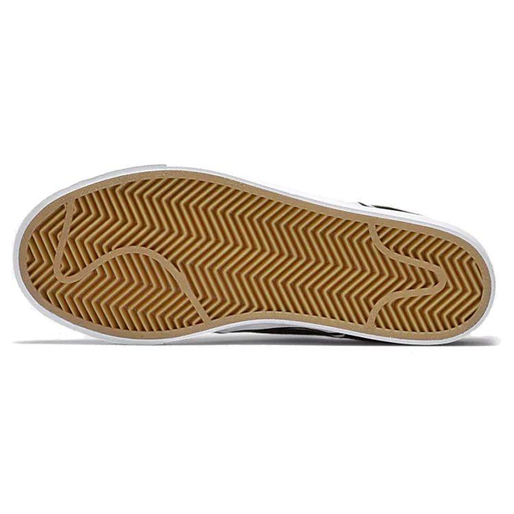 Nike SB Stefan Janoski Замшевые Низкие Кеды для Скейтборда Черно-Белые Унисекс 525104-021