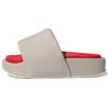 Кроссовки унисекс Y-3 Slide Bliss Кремово-белый красный FZ4504