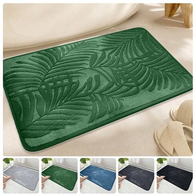 Нескользящий коврик Memory Foam Коврик для ванной Коврик для ванной Гостиная Спальня Кухня Домашний ковер Коврик для ванной Впитывающий