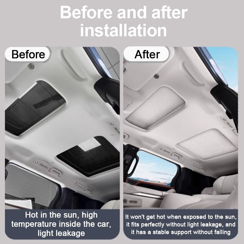 For Volvo EX30 Accessorie  2024 2025 Car Glass Roof Sun Shades Electrostatic Adsorption Sunroof Sunshade Skylight Accessorie