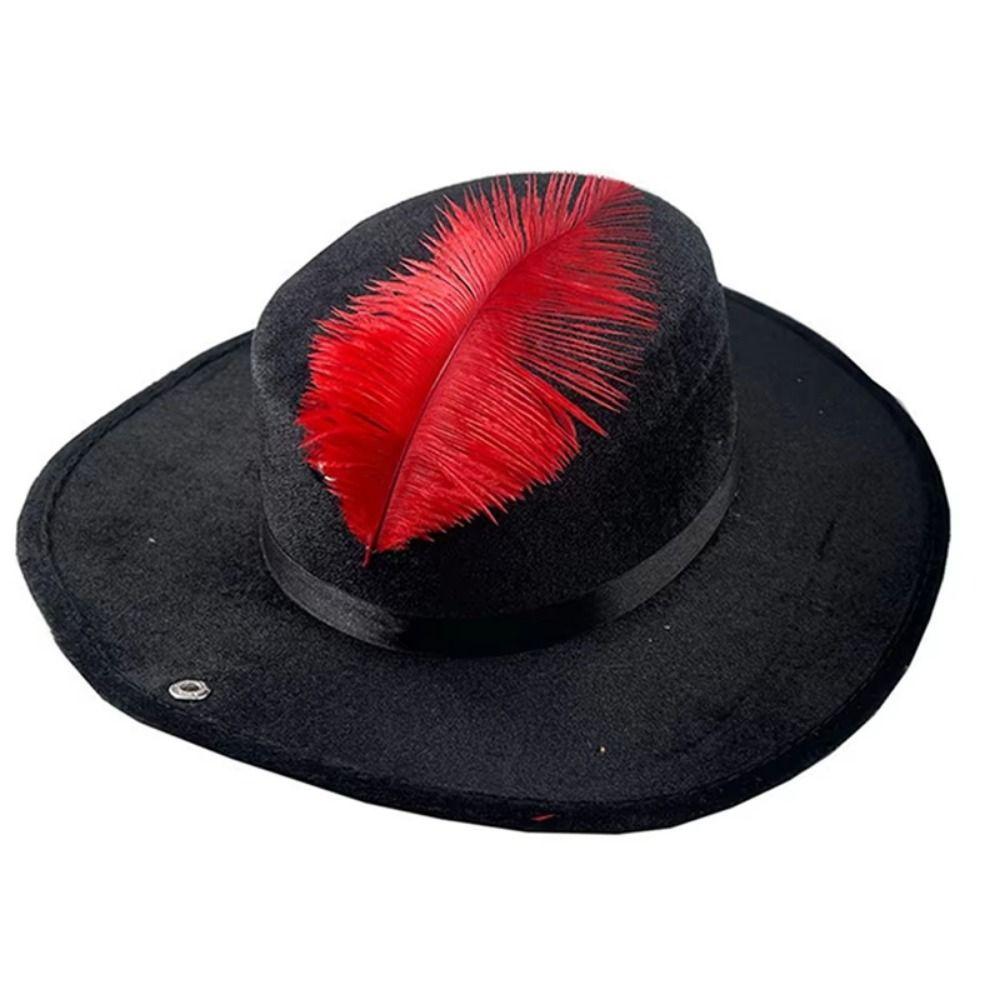 Wide Brim Gentleman Fedoras Hats Feather Decor 1920s Jazz Hat Vintage Fedoras Hats Halloween