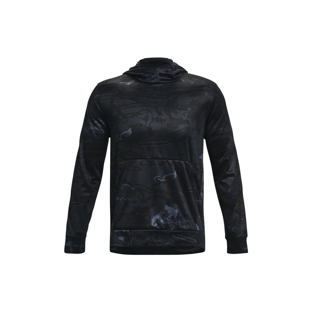 Under Armour Graphic Print Hooded Sweatshirt Men Sweatshirts Black 1375113-998