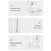 Wall-Mounted Hanging Panties Dispenser Suction Cup Clear Socks Organizer  Bedroom