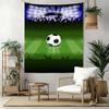 Soccer Wall Decor Tapestry Art For Pet Memorial Birthdaywedding Party Backdrop Family Gift