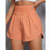 Women's High Waist Shorts Casual Elastic Loose Summer Sports Shorts
