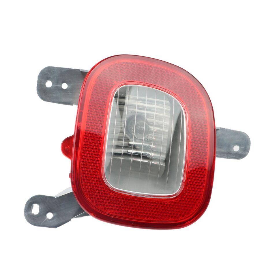 Pair LED Rear Bumper Reflectors Fog Tail Backup Lights for 2015-2022 Jeep Renegade