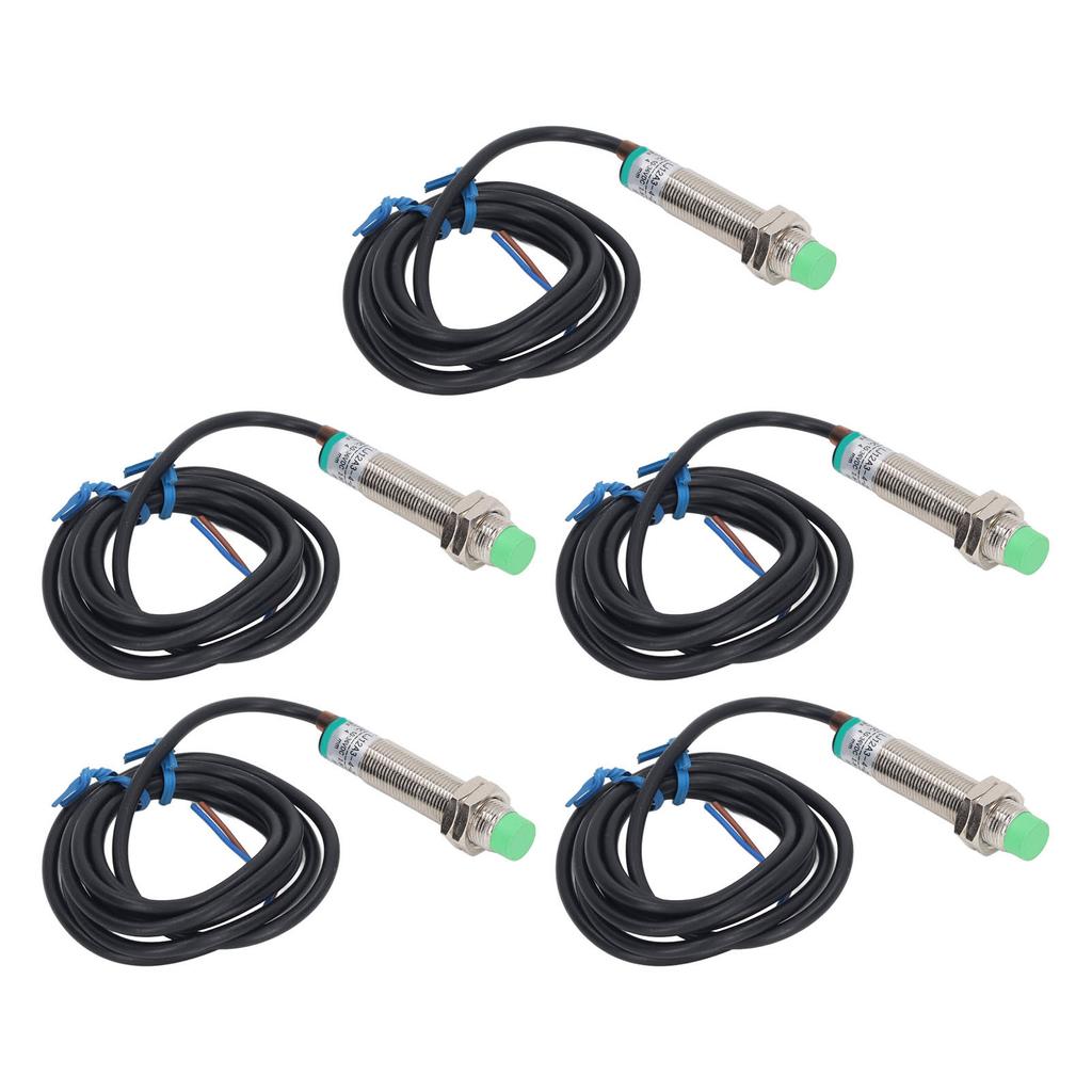 5PCS 2 Wire NO Proximity Switch Distance Detection Approach Sensor Normally Open 10‑36VDC